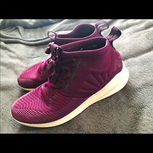 Purplish maroon/cream New Balance 9.5 women’s